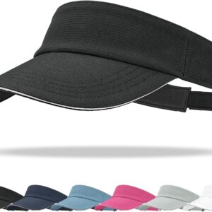 Sukeen Women's Adjustable Fit Runners Lightweight Comfort Performance Visor, Sports Sun Visor One Size Fits Most